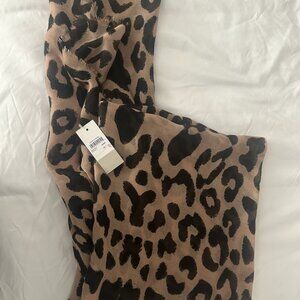NWT bp leopard print blanket scarf